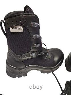 Bottes de combat tactiques Airpower CrossTech noires pour femmes HAIX 5M NOUVEAU