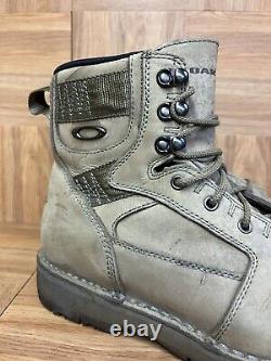 Bottes de combat tactiques RARE OAKLEY Top Coyote marron kaki 12 pour hommes militaires