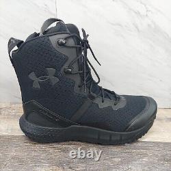 Bottes de combat tactiques Under Armour Micro G Valsetz Zip 3023748-001 pour homme taille 13