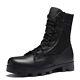 Bottes De Combat Tactiques En Cuir Désert Pour Hommes, Militaires, à La Cheville, Chaussures Antidérapantes, Taille