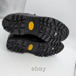 Bottes de combat tactiques isolées en Gore Tex en cuir noir pour homme Matterhorn 1949, taille 7,5W