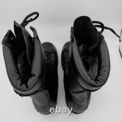 Bottes de combat tactiques isolées en Gore Tex en cuir noir pour homme Matterhorn 1949, taille 7,5W