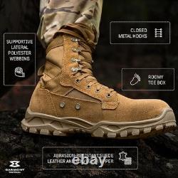 Bottes de combat tactiques militaires GARMONT T8 Anthem pour hommes/femmes, Coyote taille 7
