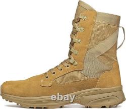 Bottes de combat tactiques militaires GARMONT T8 Bifida pour hommes/femmes, taille 10,5, Coyote