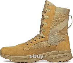 Bottes de combat tactiques militaires GARMONT T8 NFS 670 pour hommes/femmes, taille 8 Coyote