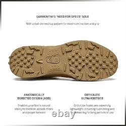 Bottes de combat tactiques militaires GARMONT T8 NFS 670 pour hommes/femmes, taille 8 Coyote