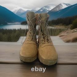Bottes de combat tactiques militaires NWD ROCKY RKC050 pour hommes 12M S2V couleur marron coyote Army