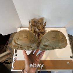 Bottes de combat tactiques militaires NWD ROCKY RKC050 pour hommes 12M S2V couleur marron coyote Army