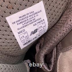 Bottes de combat tactiques militaires New Balance OTB 457MSA Taille 14 pour homme