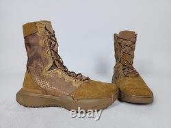 Bottes de combat tactiques militaires Nike SFB B1 8 pouces taille 12 pour homme marron DD0007-900
