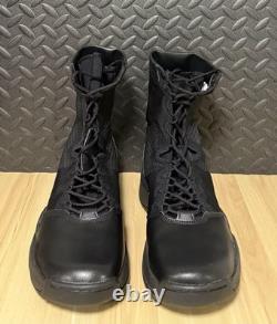 Bottes de combat tactiques militaires Nike SFB B1 Triple Black DX2117-001 Taille 9 pour hommes