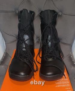 Bottes de combat tactiques militaires Nike SFB B1 Triple Noir Homme Taille 12 DX2117-001
