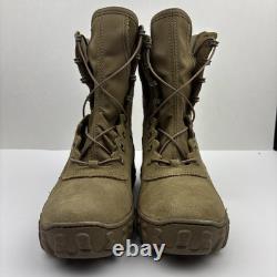 Bottes de combat tactiques militaires Rocky Rkc050 pour hommes 7m S2v couleur marron coyote
