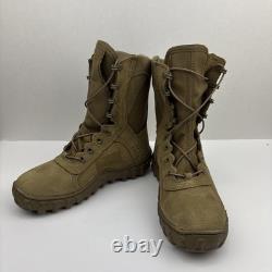 Bottes de combat tactiques militaires Rocky Rkc050 pour hommes 7m S2v couleur marron coyote