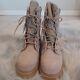 Bottes De Combat Tactiques Militaires Vibram à Embout En Acier Taille 6 Nwt