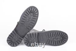 Bottes de combat tactiques militaires en cuir noir à 13 œillets taille 43 US 10 (HORS TAXE)