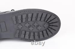 Bottes de combat tactiques militaires en cuir noir à 13 œillets taille 43 US 10 (HORS TAXE)