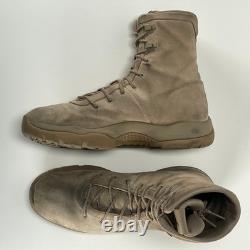Bottes de combat tactiques militaires en daim pour homme Jordan Future Boot EP kaki, taille 12