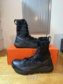Bottes de combat tactiques militaires noires Nike SFB Gen 2 taille 13 pour homme 922474-001