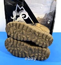 Bottes de combat tactiques militaires pour hommes Nib Rocky Rkc050 S2v 6,5 M couleur brun coyote