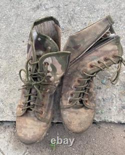 Bottes de combat tactiques originales de soldat de l'armée russe uniforme militaire Multicam