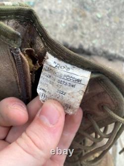 Bottes de combat tactiques originales de soldat de l'armée russe uniforme militaire Multicam