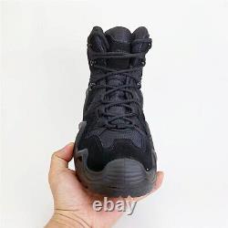 Bottes de marche imperméables tactiques pour hommes, Bottes de combat de l'armée, Bottes de travail militaires