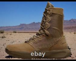 Bottes de randonnée tactiques militaires Nike SFB Coyote DD0007 pour hommes, taille 9, neuves, livraison rapide