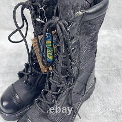 Bottes de saut vintage Corcoran tactiques pour femmes taille 5 M 10 noires