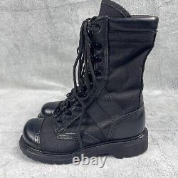 Bottes de saut vintage Corcoran tactiques pour femmes taille 5 M 10 noires