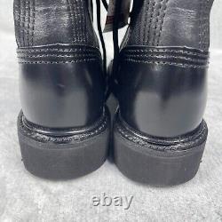 Bottes de saut vintage Corcoran tactiques pour femmes taille 5 M 10 noires