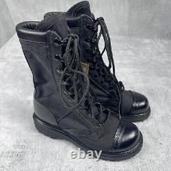 Bottes de saut vintage Corcoran tactiques pour femmes taille 5 M 10 noires