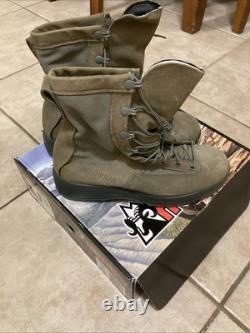 Bottes de vol militaires tactiques Belleville 690V Gore-Tex vert armée 9.0R