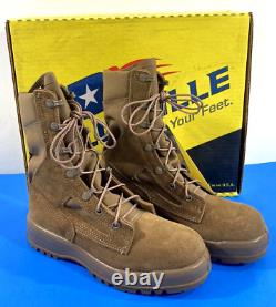 Bottes militaires Belleville C390 OCP ACU Coyote pour hommes réguliers Nib 4 en temps chaud Bottes militaires Belleville C390 OCP ACU Coyote pour hommes réguliers Nib 4 en temps chaud