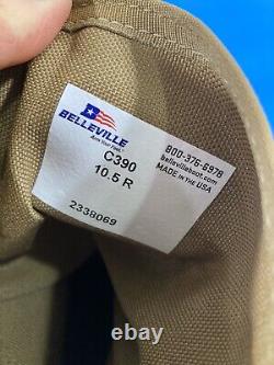 Bottes militaires Belleville C390 Ocp Acu Coyote pour homme, taille régulière 10.5, temps chaud