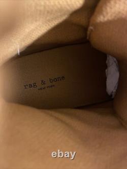 Bottes militaires en daim Rag & Bone pour hommes, taille 42,5 (US 9,5), neuves sans boîte