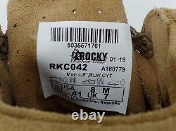 Bottes militaires et tactiques Rocky Men's RKC042, Coyote Brown, taille 8 US