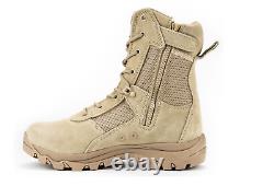 Bottes militaires et tactiques pour hommes RYNO GEAR, CoolMax Combat Militaire
