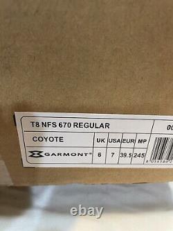 Bottes militaires tactiques Garmont Homme T8 NFS 670, Coyote, taille US 7
