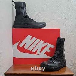 Bottes militaires tactiques Nike SFB 8 Triple Black pour hommes AO7507-001 Taille 13