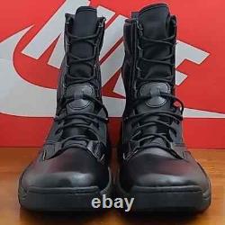 Bottes militaires tactiques Nike SFB 8 Triple Black pour hommes AO7507-001 Taille 13