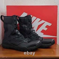 Bottes militaires tactiques Nike SFB 8 Triple Black pour hommes AO7507-001 Taille 13
