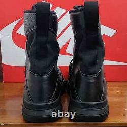 Bottes militaires tactiques Nike SFB 8 Triple Black pour hommes AO7507-001 Taille 13