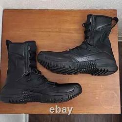 Bottes militaires tactiques Nike SFB 8 Triple Black pour hommes AO7507-001 Taille 13