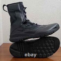 Bottes militaires tactiques Nike SFB 8 Triple Black pour hommes AO7507-001 Taille 13