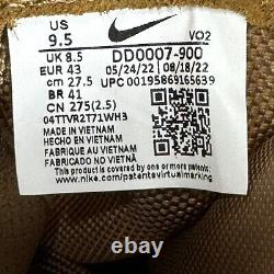 Bottes militaires tactiques Nike SFB B1 pour homme taille 9,5 couleur coyote tan randonnée DD0007-900