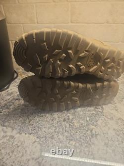 Bottes militaires tactiques Rocky S2V semelle extérieure Vibram cuir marron taille 12,5 M