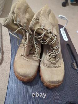 Bottes militaires tactiques Rocky SV2 taille 10 pour homme tan d'occasion