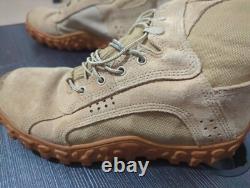 Bottes militaires tactiques Rocky SV2 taille 10 pour homme tan d'occasion