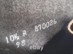 Bottes militaires tactiques de combat en cuir noir Biltrite ANSI avec embout en acier taille 10.5 R